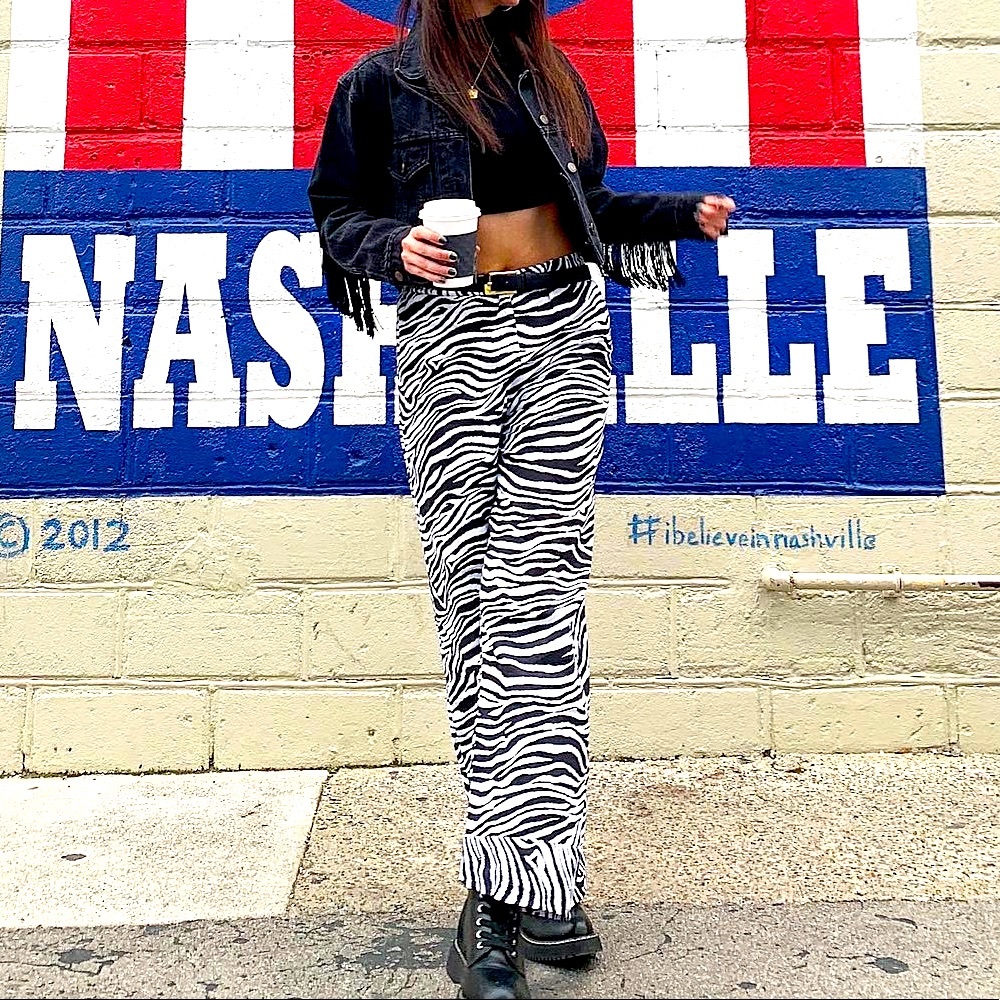 Zebra Pants - Custom Made